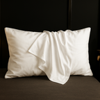 Lunissy Silk Pillowcase - White