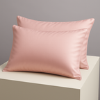 Silk Pillowcases for Hair – 100% Pure Mulberry Silk Pillowcase , Set Of 2 (Cherry Pink, 22 Momme) – Anti-Frizz, Anti-Wrinkle, Hypoallergenic