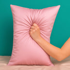 Lunissy Silk Pillowcase - Cherry Pink