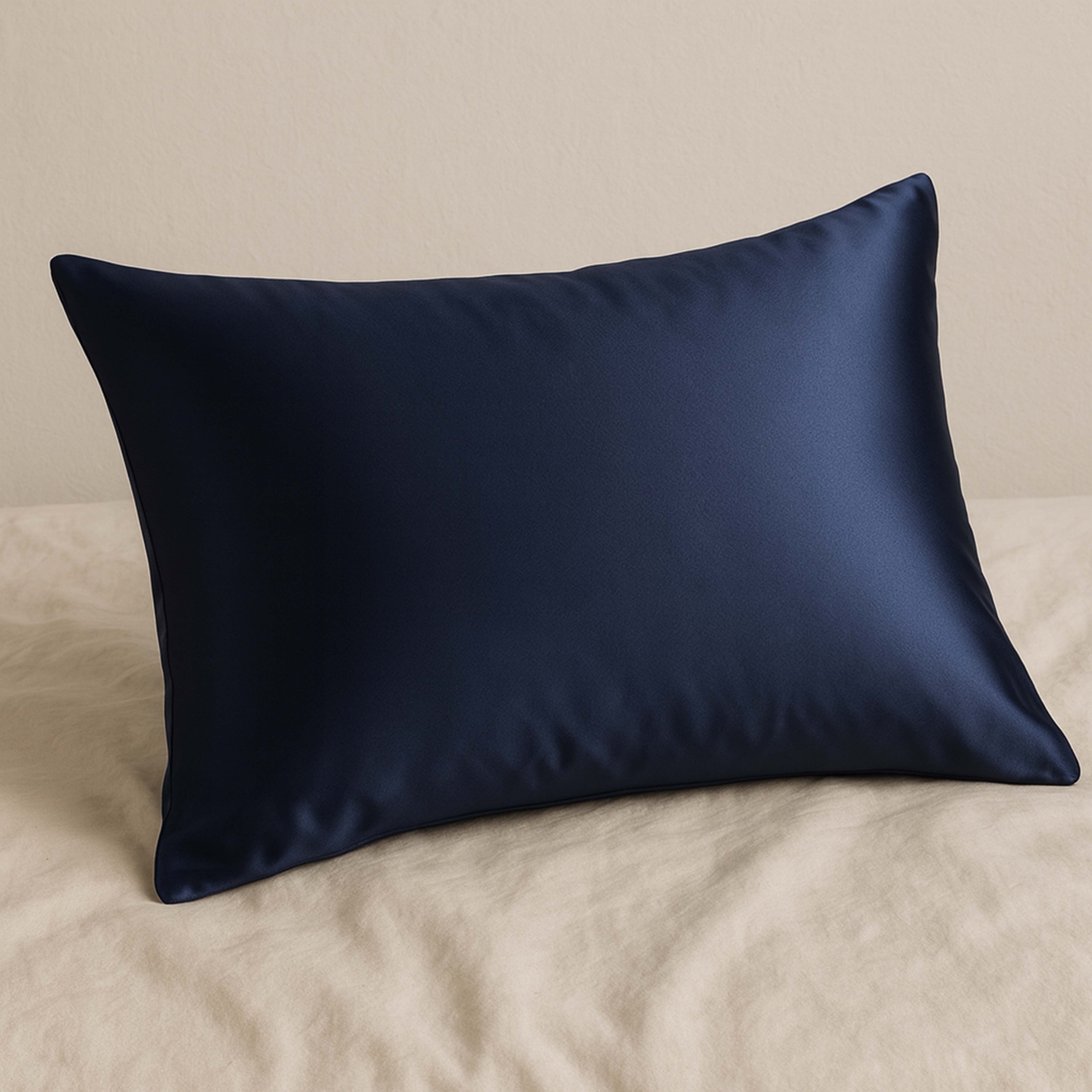 Silk Pillowcases for Hair – 100% Pure Mulberry Silk Pillowcase (Deep Blue, 30 Momme) – Anti-Frizz, Anti-Wrinkle, Hypoallergenic