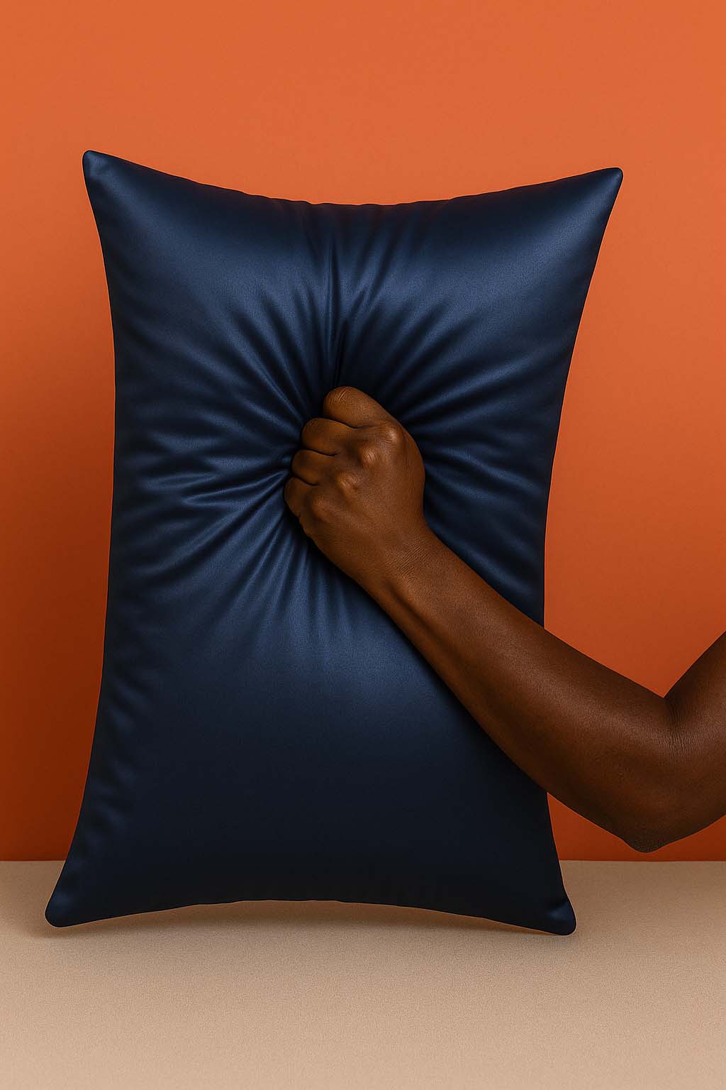 Lunissy Silk Pillowcase - Deep Blue