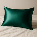 Silk Pillowcases for Hair – 100% Pure Mulberry Silk Pillowcase (Emerald Green, 30 Momme) – Anti-Frizz, Anti-Wrinkle, Hypoallergenic