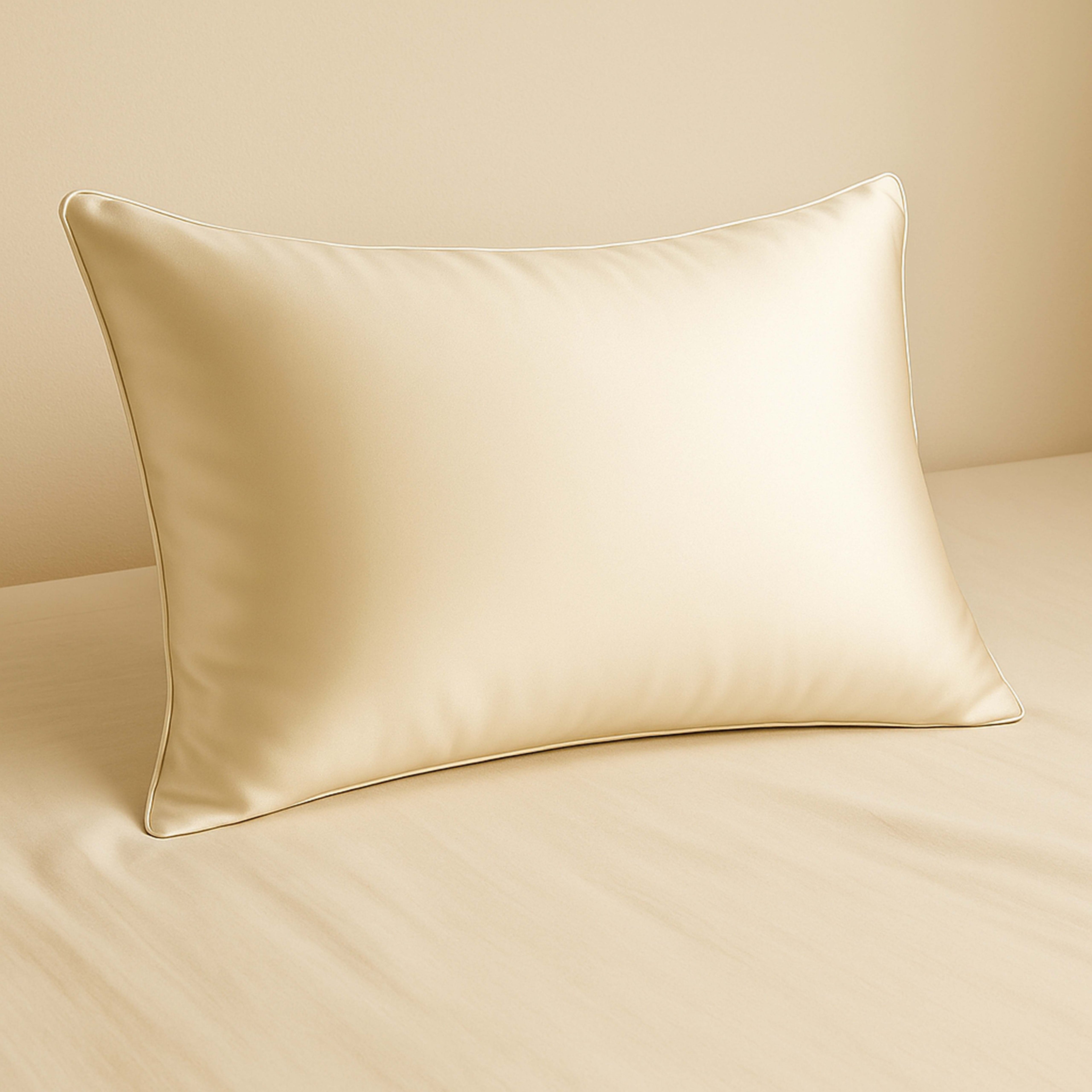 Silk Pillowcases for Hair – 100% Pure Mulberry Silk Pillowcase (Ivory, 30 Momme) – Anti-Frizz, Anti-Wrinkle, Hypoallergenic