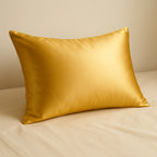 Silk Pillowcases for Hair – 100% Pure Mulberry Silk Pillowcase (Gold, 30 Momme) – Anti-Frizz, Anti-Wrinkle, Hypoallergenic